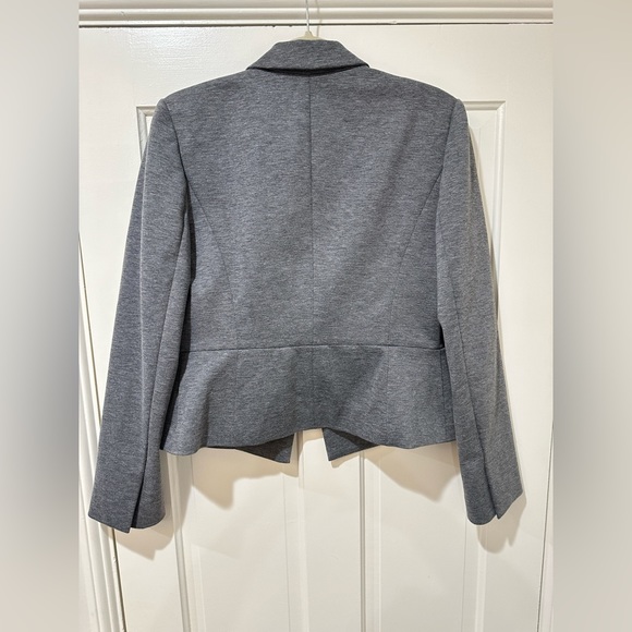 Halogen dark grey long sleeve collar blazer jacket - Picture 8 of 11